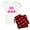 With Red Plaid Pant, variant on CafePress - BEST MOMS GET PROMOTED TO MEMAW Pajamas - Women's Short Sleeve Print T-Shirt and Pants Light Cotton Pajama Set