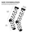 thumbnail image 4 of Sikiie Black Rabbit 1 Pairs Compression Socks for Men and Women 15-20 mmHg Running Support Socks, 4 of 7