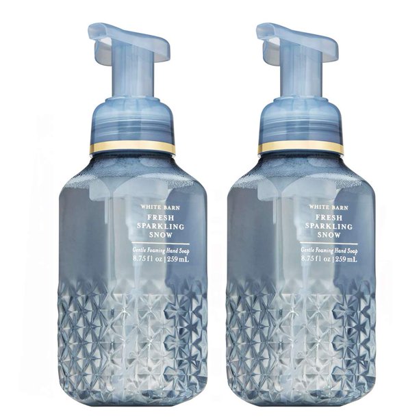 Bath and Body Works White Barn Fresh Sparkling Snow Gentle Foaming Hand