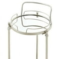 thumbnail image 3 of Round Silver Mirror Bar Cart, 3 of 6