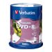 thumbnail image 2 of Verbatim - 100 x DVD+R - 4,7 Go 16x - Blanc - surface Imprimable jet d'Encre, 2 of 6