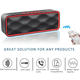 thumbnail image 3 of Altavoz Bluetooth portátil, altavoz inalámbrico TWS Bluetooth 5.0 con graves Hi-Fi estéreo 3D, batería integrada de 1500 mAh Adepaton 2034573-3, 3 of 8
