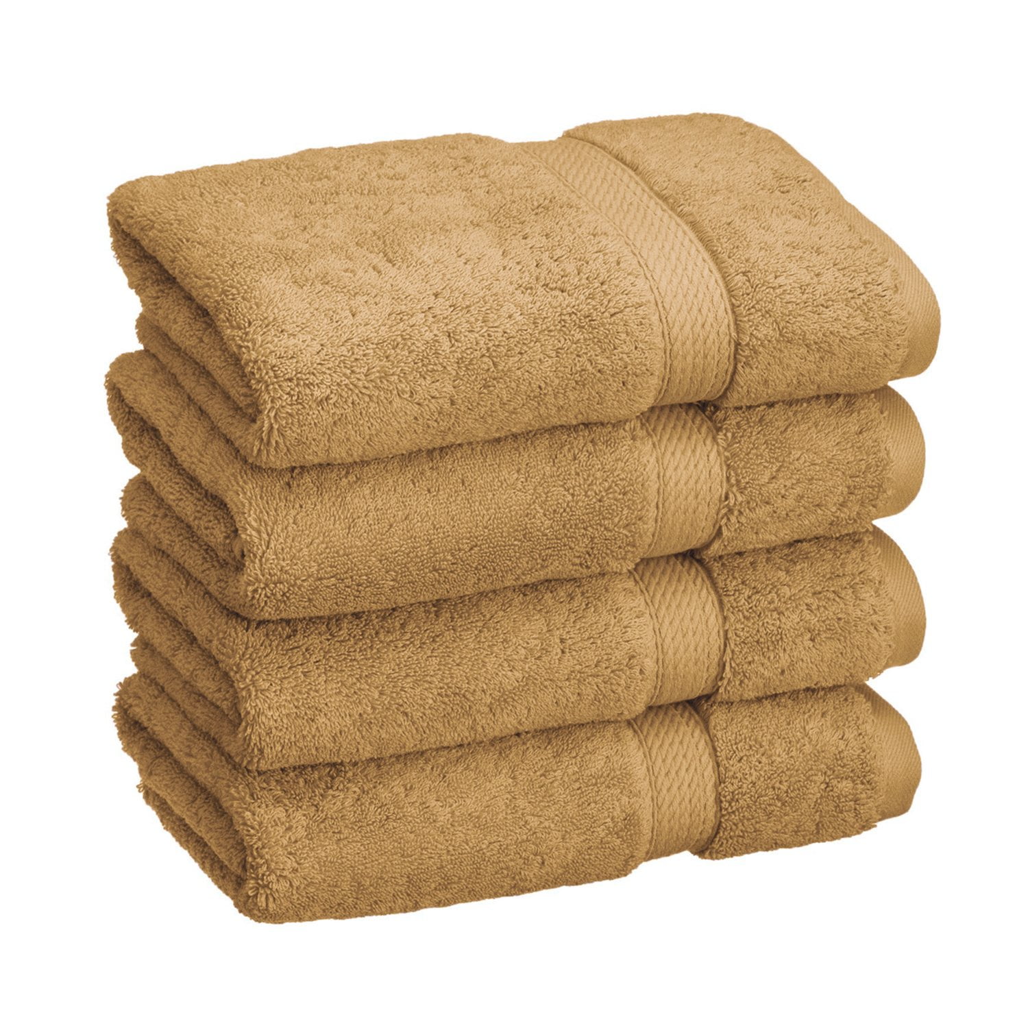 Egyptian Cotton 900 GSM Hotel Quality 4-Piece Hand Towel Set Toast