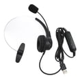 thumbnail image 2 of Auriculares USB con micrófono y cancelación de ruido Bling Bling para reuniones de negocios y oficina, 2 of 12