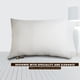 thumbnail image 2 of Paquete de 2 almohadas para dormir de primera calidad, almohada de cama, alternativa de plumón súper suave con fundas lavables, relleno de microfibra, juego de 2, 2 of 7