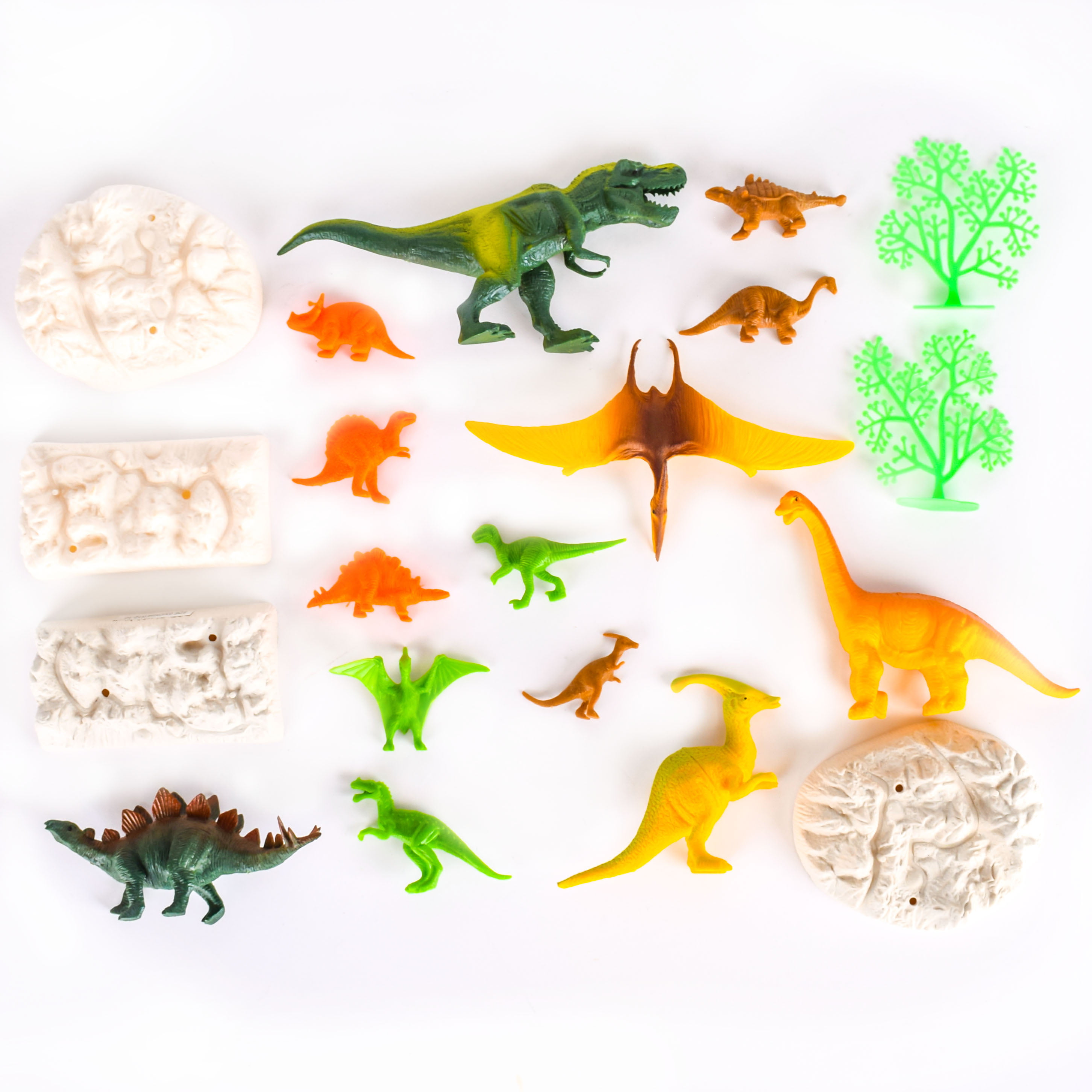 New Felt Volcanoe Handmade Dinosaur Pretend Play Set For Children Kids Gift Toy 