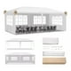 thumbnail image 1 of Toldo Carpa Gazebo Pergola Blanco 6x3 M Orfeld ZYP1SS 6x3 para Jardin Fiesta Negocios, 1 of 6