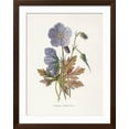 thumbnail image 2 of Art.com Meadow Cranes-Bill Art Print by Gwendolyn Babbitt, Brown Frame Wall Art, 32" x 40", 2 of 5