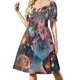 thumbnail image 3 of Vestido sin mangas de chica kitsune para festival de verano, vestido de fiesta de lujo para mujer, vestidos de fiesta de noche, vestido de verano para mujer, 3 of 7