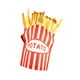 thumbnail image 3 of Disfraces de comida Disfraces elegantes para juegos de rol Accesorios fotográficos Suministros para regalos de fiesta , Papas Fritas, 3 of 8