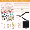 thumbnail image 2 of Kit para Hacer Pulseras de Dijes SUTROMA 423 Piezas con Alicates para Joyería, 2 of 7