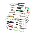 thumbnail image 4 of Fishing Lure Set Kit, Compact Multifunctional Fishing Tackle Kit  For Saltwater Fishing For Freshwater Fishing, 4 of 8
