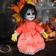 thumbnail image 5 of Halloween Decoration Props Walking Haunted Doll with Sound, 5 of 7