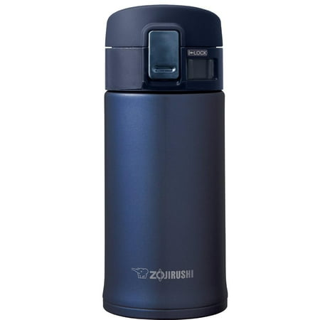 

Zojirushi Smoky Blue Stainless Steel Vacuum Insulated Flip Top Mug 12 Ounce