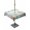 White, variant on Outdoor Tablecloths with Umbrella Hole & Zipper, Ocean Starfish Seaweed 60x60 Inch Square Tablecloths, Summer Coastal Beach Shell Coral Teal Waterproof Table Cloth, Patio/Pool/Picnic Table Covers