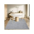 thumbnail image 1 of Modern Plaid Area Rug, 2*3ft/2*6ft/3*5ft/4*6ft/5*7ft/6*9ft/8*10ft/9*12ft/10*13ft Washable Rug Indoor Contemporary Non Slip Rug Soft Comfy Non-Shedding Floor Carpet Low Pile Foldable Thin Rug, 1 of 9