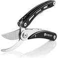 thumbnail image 3 of BIBURY Gardening Hand Pruners, 5 in 1 Multitools Folding Scissors 420 Stainless Steel Pruning Shears Bonsai Cutters for Tree Trimmers Secateurs,Garden Scissors,Garden Shears,Clippers for The Garden, 3 of 4