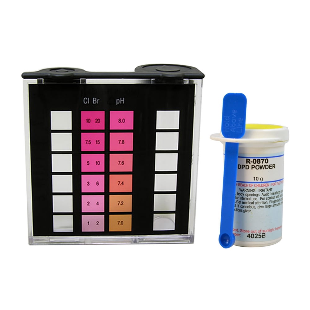 Taylor Swimming Pool Test Kit and DPD Powder Reagent Replacement w