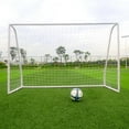 thumbnail image 5 of Ktaxon Durable PVC Backyard Soccer Goal Frame Net, 8' x 5', White, 4.4kg, 5 of 7