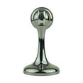 thumbnail image 6 of Black Magnetic Door Stopper Safety Catch Open Door Holder Durable Zinc Alloy Nickel Finish Magnetic Door Stop Bumper Soft Catcher w/Screws | Renovators Supply Pack of 6, 6 of 14