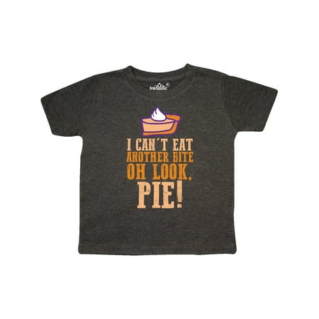 

Inktastic Thanksgiving Pumpkin Pie Joke Gift Toddler Boy or Toddler Girl T-Shirt