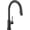 Matte Black, variant on Delta 9159Tlv-Dst Trinsic 1.8 GPM Single Hole Pull Down Touchless Kitchen Faucet - Black