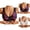 Purple, variant on Front Closure Bras for Women Lightweight Breathable Floral Lace Adjustable Straps Bralette Comfortable Everyday Bras