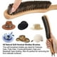 thumbnail image 5 of Kit de Cepillos para Sombreros,Cepillo de Fieltro de Crin para Limpiar Sombreros de Vaquero,Fedora y Gorras de Béisbol,Cepillo de Cerdas de para Quitar Pelusas (2 Unidades), 5 of 5