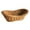 28*19*8CM, variant on Baywell 1 Pcs Wicker Woven Fruit Basket Bread Tray Serving For Food Fruit Cosmetic Rattan Storage Baskets Tabletop Bathroom Storage Kitchen Organizer Ingots-Shape Woven Snack Fast Food Basket