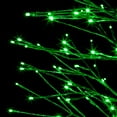 thumbnail image 5 of Alpine Corporation 60/68-Inch Silver Christmas Tree with Green LED Lights, 5 of 13