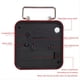thumbnail image 5 of Reloj Despertador Cuadrado de Metal Pequeño, Reloj Silencioso de Escritorio para Estudiantes, Reloj de Cuarzo Luminoso para Dormir, Reloj Rojo, 5 of 9