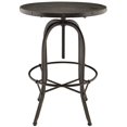 thumbnail image 2 of Hawthorne Collection Table Ronde Réglable Pub en Noir, 2 of 4