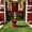 Red, variant on HCBY Porch Goose Football Outfit with Helmet, Polyester Costume for 7.09 in Decorative Goose