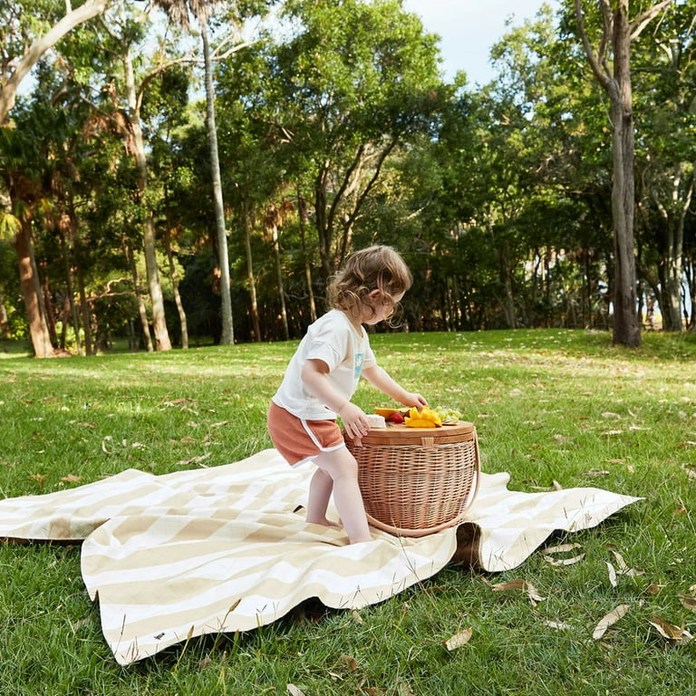 Cream picnic blanket best sale