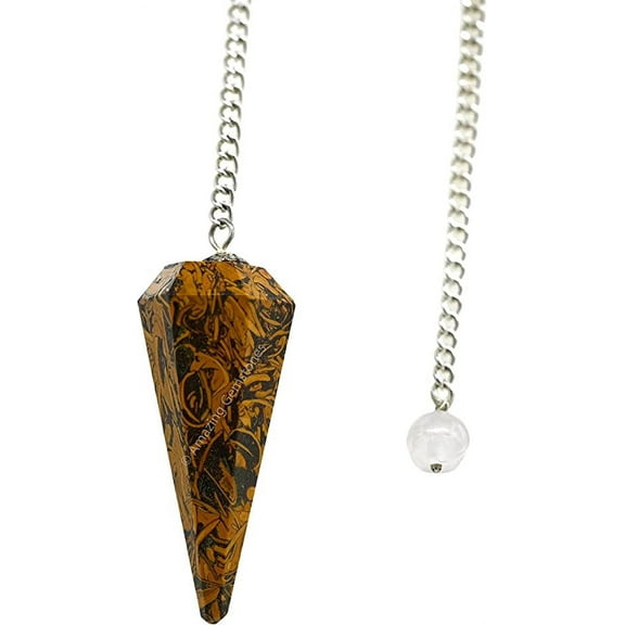 Mariyam Jasper Crystal Pendulum Divination