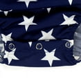 thumbnail image 3 of Baby Girls Patriotic USA Stars Stripes Cotton Romper Fourth of July Jumpsuit Outfit 0-3M, 3 of 3