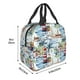 thumbnail image 3 of Easygdp Watercolor Sailboat Bolsa Térmica Premium - Tela Oxford Impermeable, Gran Capacidad, Bolsillo Frontal, Unisex para Trabajo, Escuela, Actividades al Aire Libre y Picnics, 3 of 8