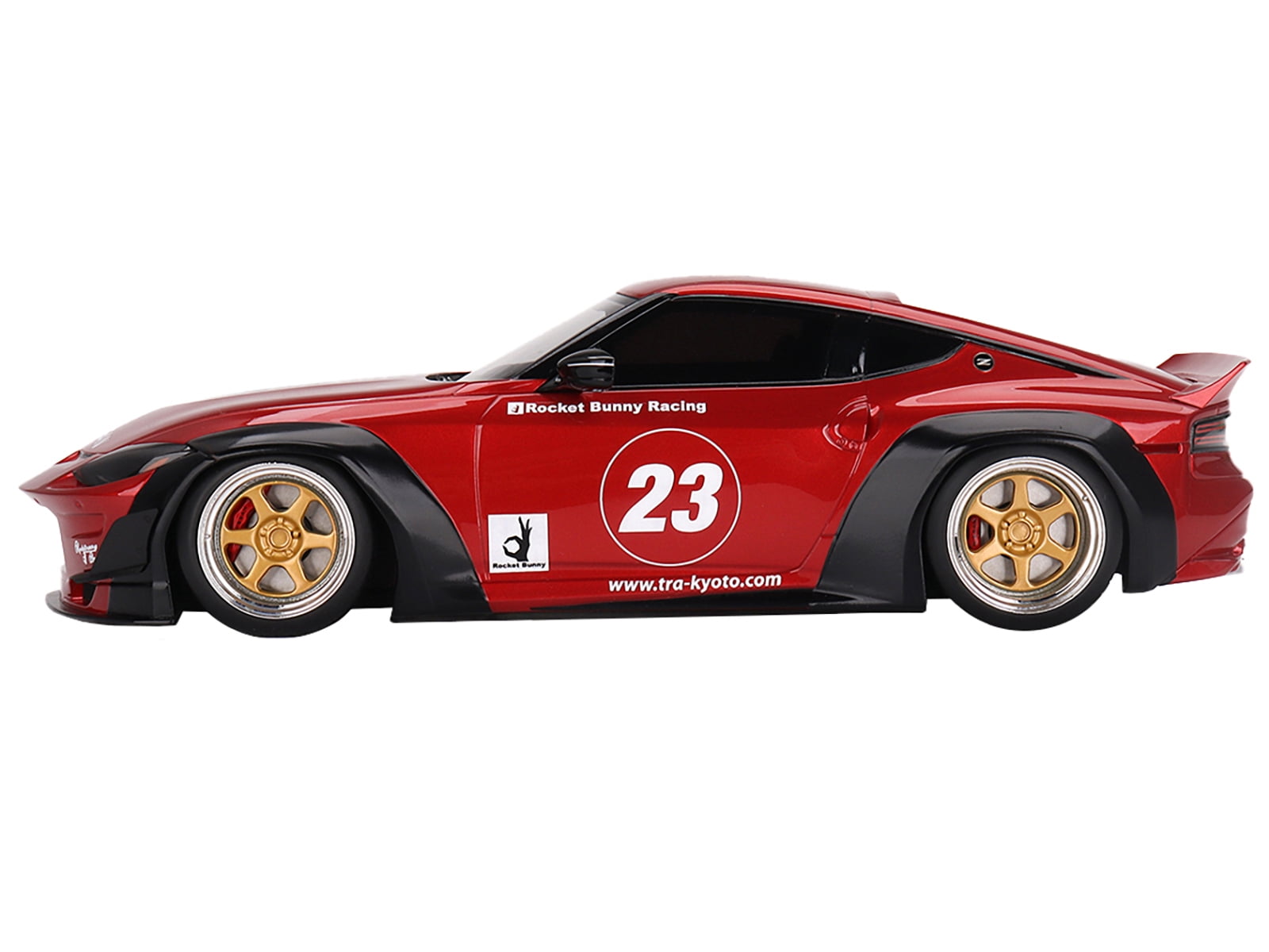 ホビーラジコン Rocket Bunny Z RCART Nissan Z (RZ34) #23 Passion Red Metallic 