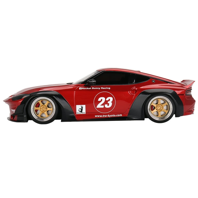 ホビーラジコン Rocket Bunny Z RCART Nissan Z (RZ34) #23 Passion Red Metallic 