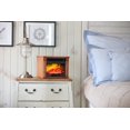 thumbnail image 3 of Heat Surge Mini Glo Portable Electric Fireplace Heater, Remote Control - Dark Oak, 3 of 5