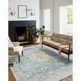 thumbnail image 6 of Chris Loves Julia x Loloi Jules Antique/Sky 8'-6" x 11'-6" Area Rug, 6 of 8
