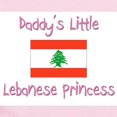 thumbnail image 2 of CafePress - Daddy's Little Lebanese Princess Infant Bodysuit - Baby Light Bodysuit, Size Newborn - 24 Months, 2 of 4
