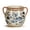 Blue, variant on BUYMAX Sage Green Ceramic Plant Pot, Vintage Two-Handle Flower Pot with Drainage Hole for Herbs & Succulents, Indoor Outdoor Farmhouse Decor