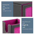 thumbnail image 2 of Card Storage Box for Trading Cards, Card Deck Box with Display Window Card Deck Case Red,1 x Card Deck Case,Red, 2 of 8