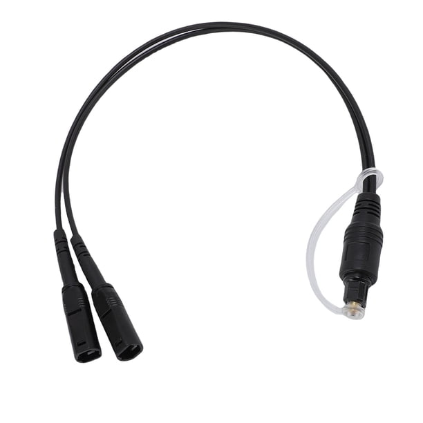 Cable De Audio óptico De Salida 1 En 2 Salida Macho A Hembra Cable De Conexión Divisor De Fibra óptica SPDIF Para Amplificador De Potencia Digital Estéreo