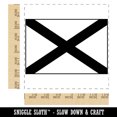 thumbnail image 2 of Alabama State Flag Square Rubber Stamp Stamping Scrapbooking Crafting - Medium 1.75in, 2 of 7