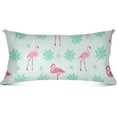 thumbnail image 4 of GZHJMY Flamingo King Pillowcase Super Soft Cozy Plush Pillow Case with Zipper for Sofa Bed Couch, 20 x 40 Inch, 4 of 7