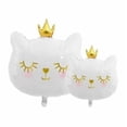 thumbnail image 2 of Globo Gigante Gato Blanco - Blanco, 2 of 2