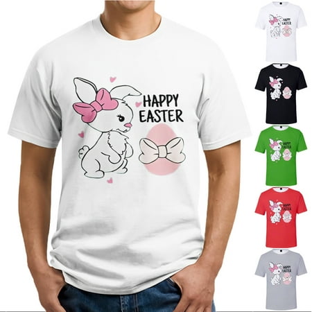 

Easter Big & Tall Men 3D Print Graphic T-Shirts Oversized Shirts Size 70-8XL