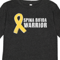 thumbnail image 4 of Inktastic Spina Bifida Warrior Boys or Girls Long Sleeve Toddler T-Shirt, 4 of 5